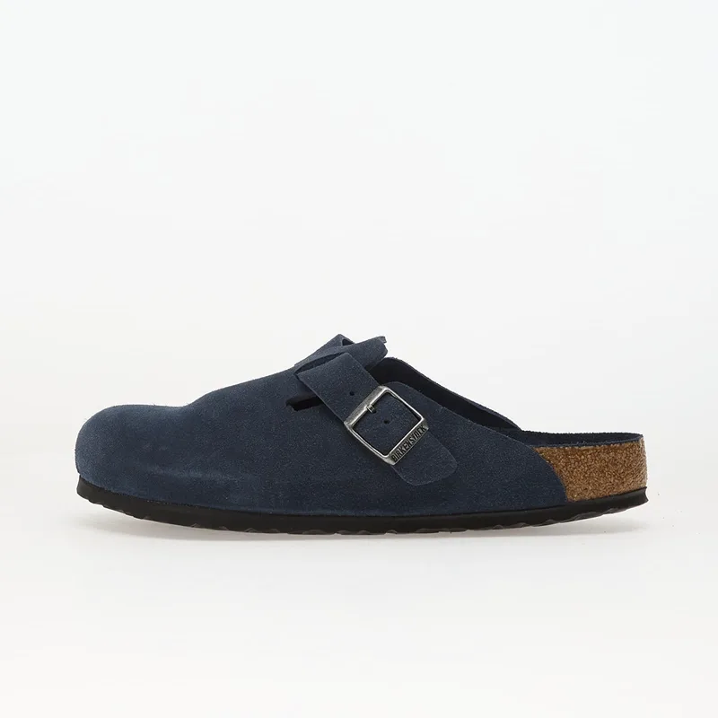 Sneakers Birkenstock Boston Soft Footbed Suede Leather New Navy Tonal FB EUR 42