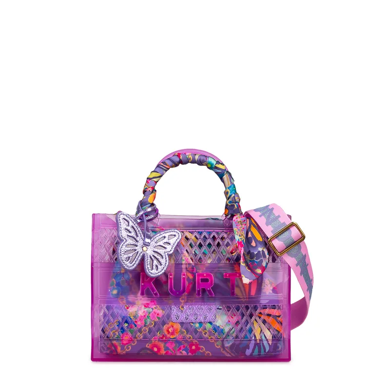 Shopping γυναικεία Kurt Geiger Λιλά 5585395999 Jelly Small Tote Bag 262