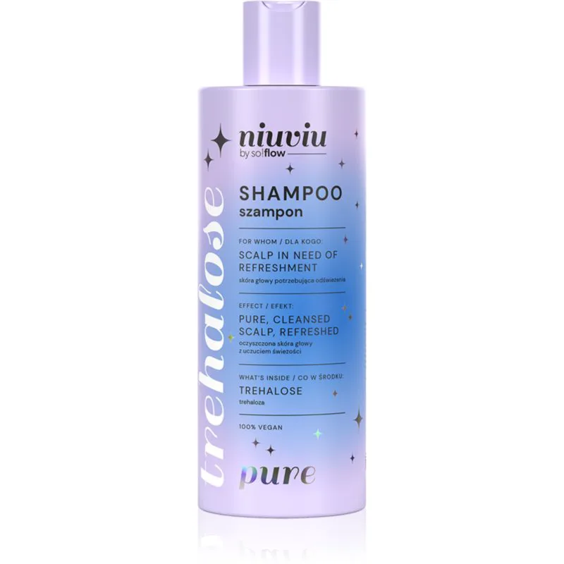 so!flow PURE Deeply Cleansing Hair Shampoo With Trehalose καθαριστικό σαμπουάν Για λιπαρό δέρμα της κεφαλής 300 ml