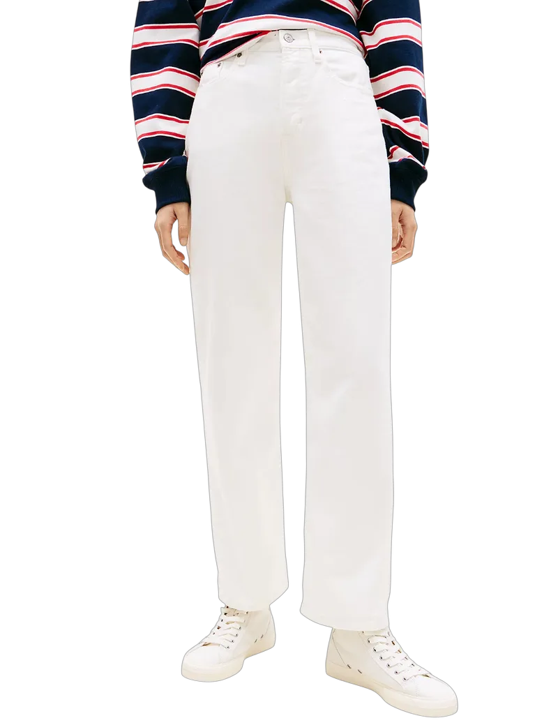 Γυναικείο Layla Slim Τζιν Λευκό Tommy Jeans DW0DW22773-1D0