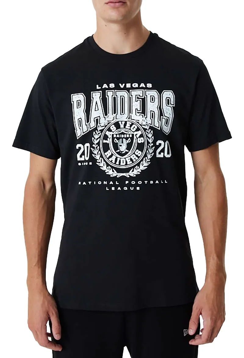 Μπλούζα Κοντομάνικη New Era Team Graphic Las Vegas Raiders 60357089-001 Ανδρικό