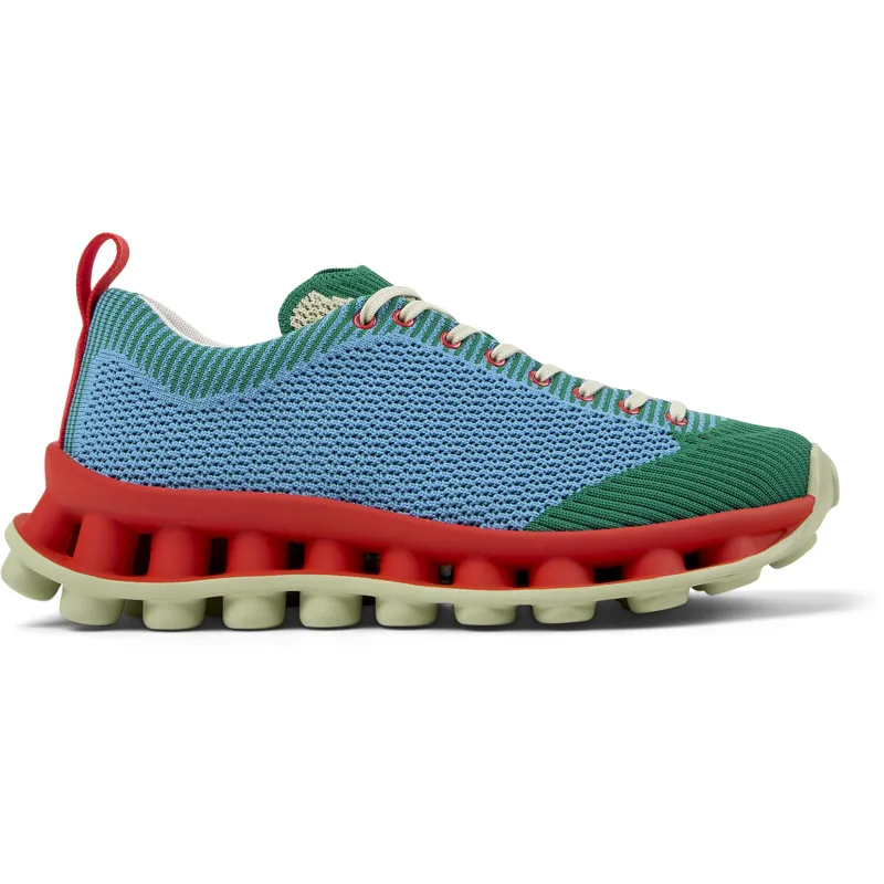 CAMPER Camper x SUNNEI - PELOTISSIMA - Sneakers Για Γυναικεία - Μπλε,Πράσινο, Μέγεθος 38, Cotton fabric