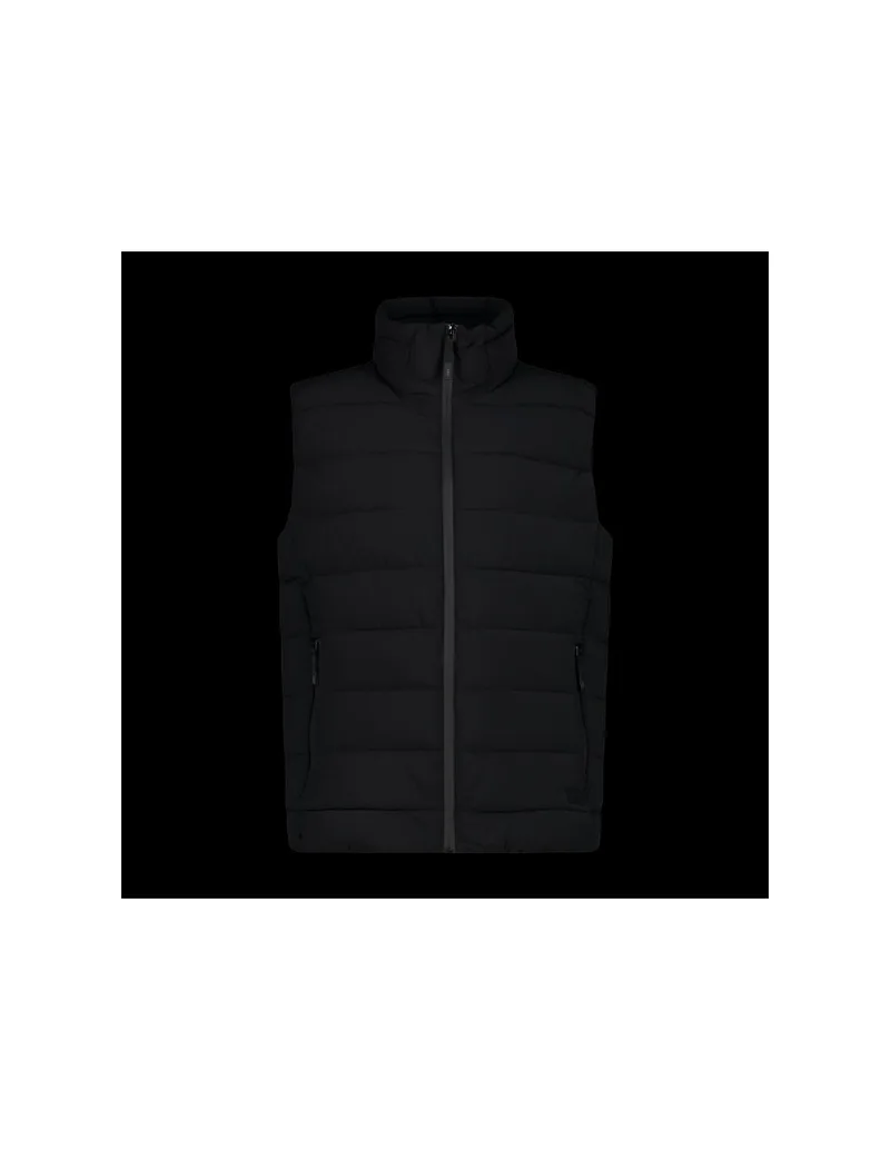 CMP men's insulated vest winter sports vest black 34K0757U901