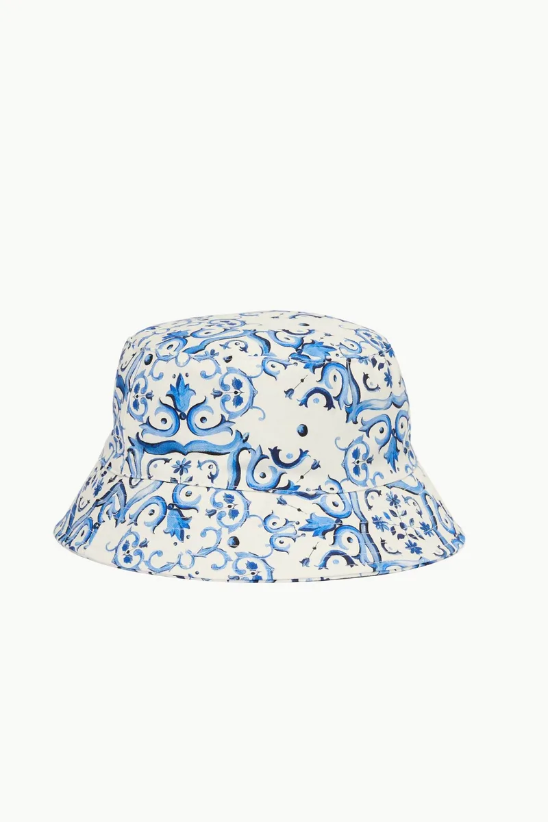 Coincasa γυναικείο καπέλο bucket εμπριμέ - 006817042 Μπλε