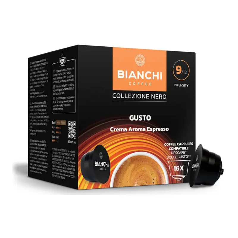 Bianchi Crema Aroma Espresso κάψουλες Dolce Gusto - 16 τεμάχια