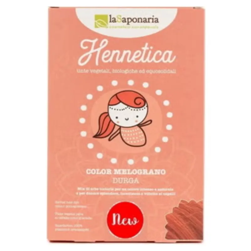 La saponaria Vegetable Dye Pomegranate Color - Durga 100 g