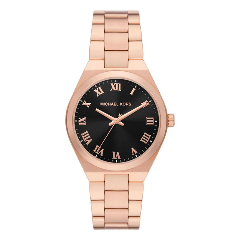 MICHAEL KORS Lennox Rose Χρυσό Steel Bracelet MK7392