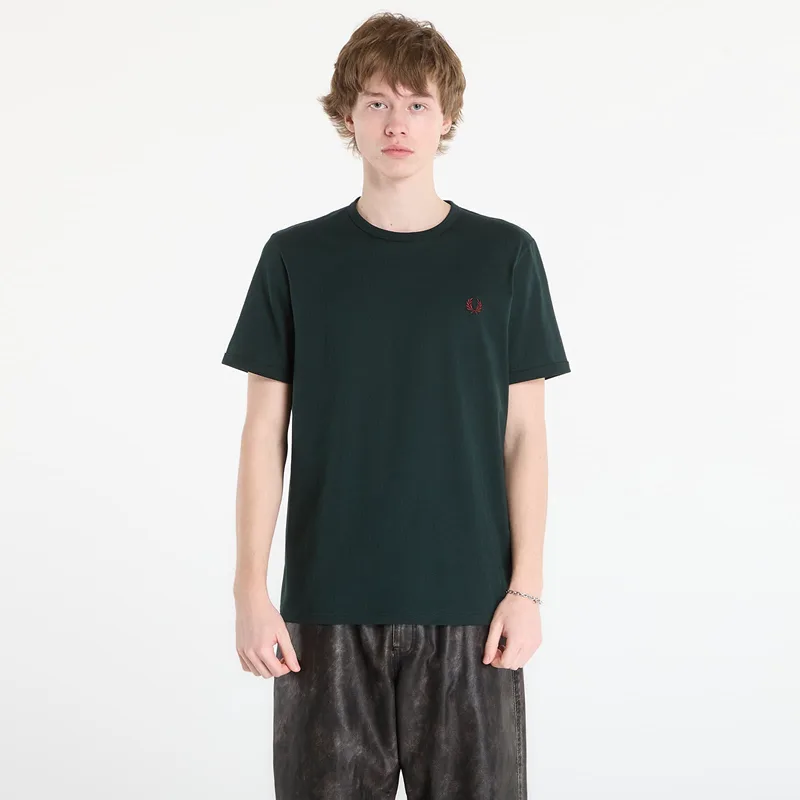 T-shirt FRED PERRY Ringer T-Shirt Grassroots L