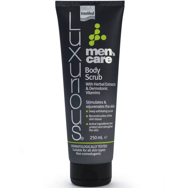 Luxurious Men’s Care Body Scrub Απολεπιστικό Σώματος για Τόνωση & Αναζωογόνηση 250ml
