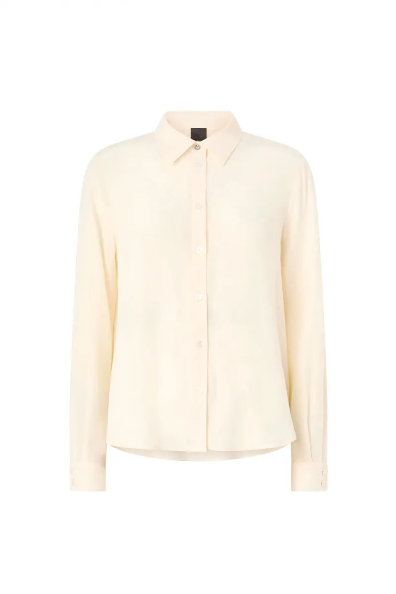 PINKO ΠΟΥΚΑΜΙΣΟ CRACKERS SHIRT ΜΠΕΖ