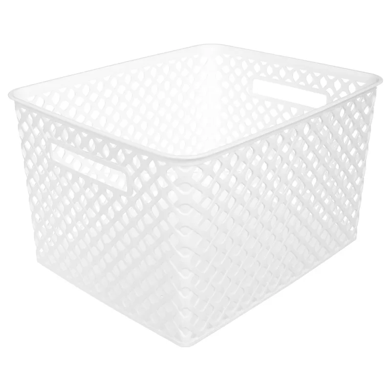 Καλάθι Αποθήκευσης (30.5x37x22) F-V Folk White 138802B