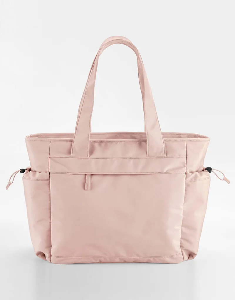 Oversized Tote Τσάντα με Θήκη Laptop QS303 Quadra Fresh Ροζ