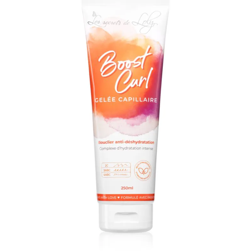 Les Secrets De Loly Boost Curl στάιλινγκ τζελ με ενυδατικό αποτέλεσμα 250 ml