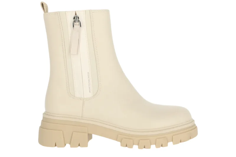 Μποτάκια Mexx Keira MXTY020501W-Off White Γυναικείο