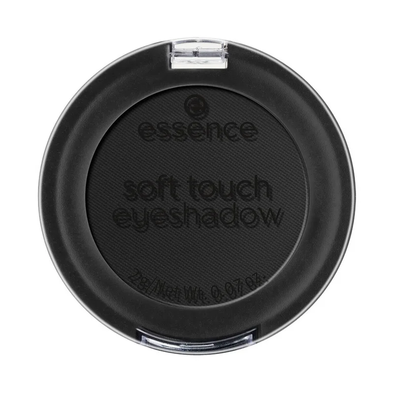 Σκιές ματιών & βάσεις Essence Soft Touch Ultra-Soft Eyeshadow - 06 Pitch Black