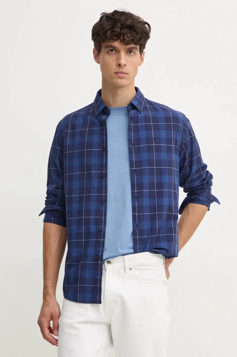 Βαμβακερό πουκάμισο Pepe Jeans MITCHEL