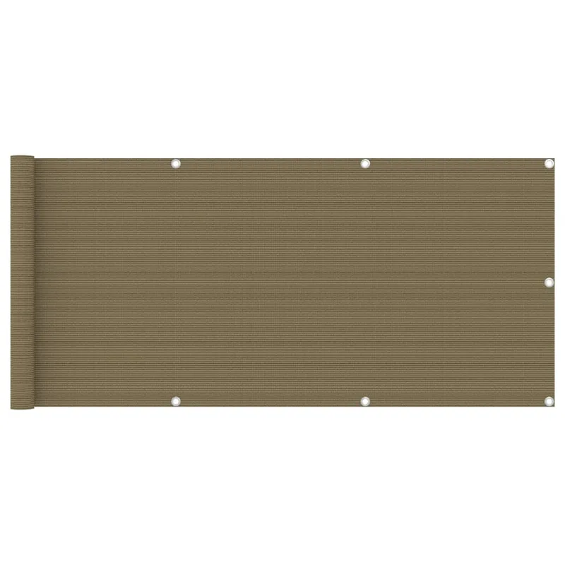 vidaXL Ξ”ΞΉΞ±Ο‡Ο‰Ο�ΞΉΟƒΟ„ΞΉΞΊΟ� Ξ’ΞµΟ�Ξ¬Ξ½Ο„Ξ±Ο‚ Taupe 75 x 600 ΞµΞΊ. Ξ±Ο€Ο� HDPE