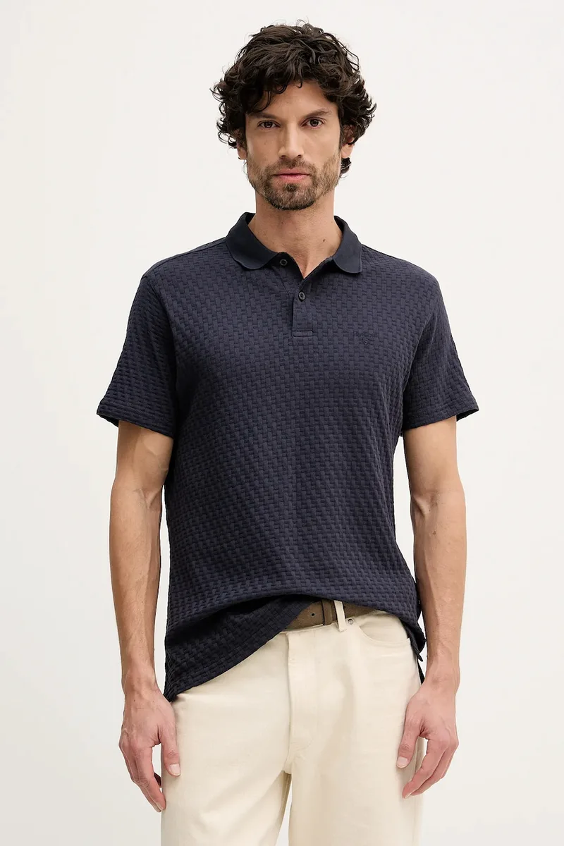 Βαμβακερό μπλουζάκι πόλο Barbour Westerdale