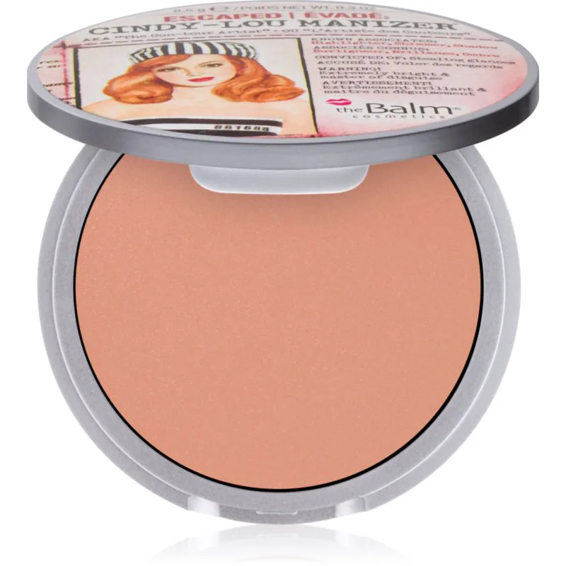 theBalm Lou Manizer Luminizer λαμπρυντικό, τονωτικό και σκιές σε ενα απόχρωση Cindy 8.5 γρ
