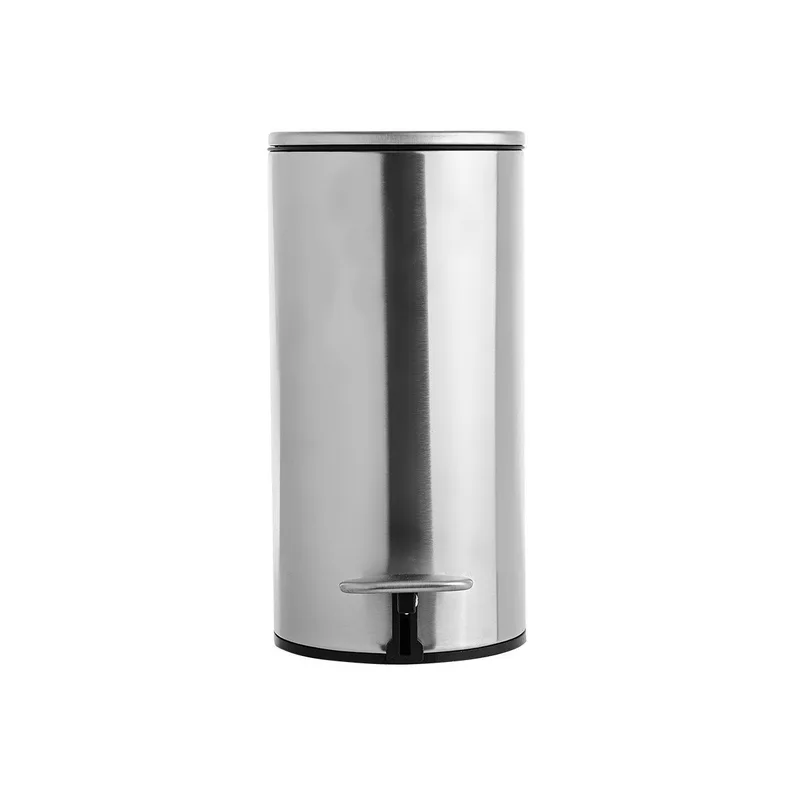 ΧΑΡΤΟΔΟΧΕΙΟ ΜΠΑΝΙΟΥ SOFT CLOSE SLIM 5lt ΜΑΤ ΙΝΟΞ
