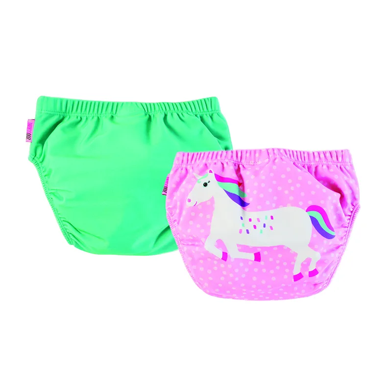Σετ 2τμχ Μαγιό Πάνα 2-3 Ετών Unicorn Zoocchini ZOO12116 (Μέγεθος: 2-3 Ετών) - Zoocchini - ZOO12116-2T/3T