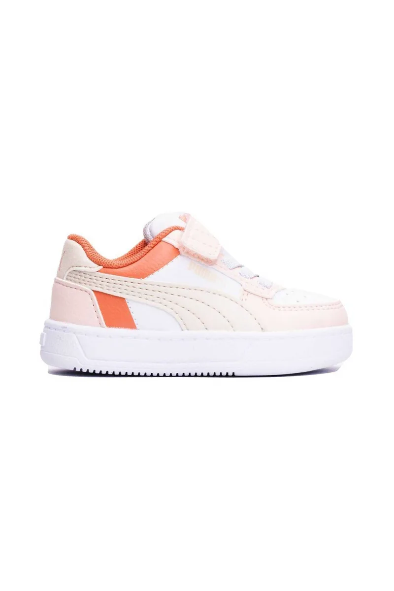 Puma βρεφικά αθλητικά παπούτσια με contrast λεπτομέρειες και λογότυπο "Caven 2.0" - 394463 Εκρού