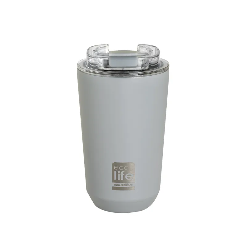 Ecolife Pure Grey Coffee Thermos 360ml