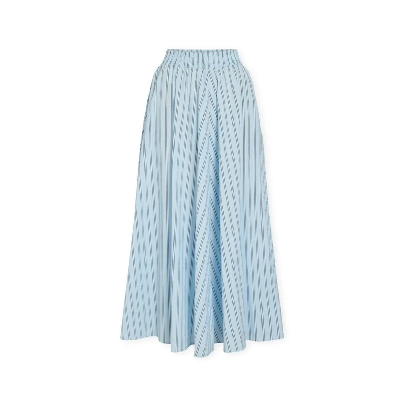 Μακρυές φούστες Vila Valencia Skirt - Nantucket Breeze/Snow