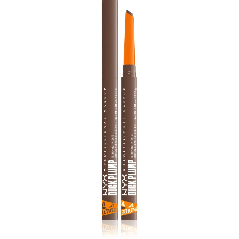 NYX Professional Makeup Duck Plump Liner μολύβι για τα χείλη για αύξηση του αποτελέσματος απόχρωση Touch Up Taupe 0.33 γρ