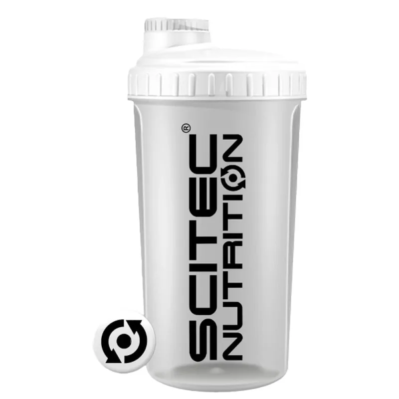 Scitec Nutrition Shaker Πρωτεΐνης Πλαστικό 700ml - Άσπρο