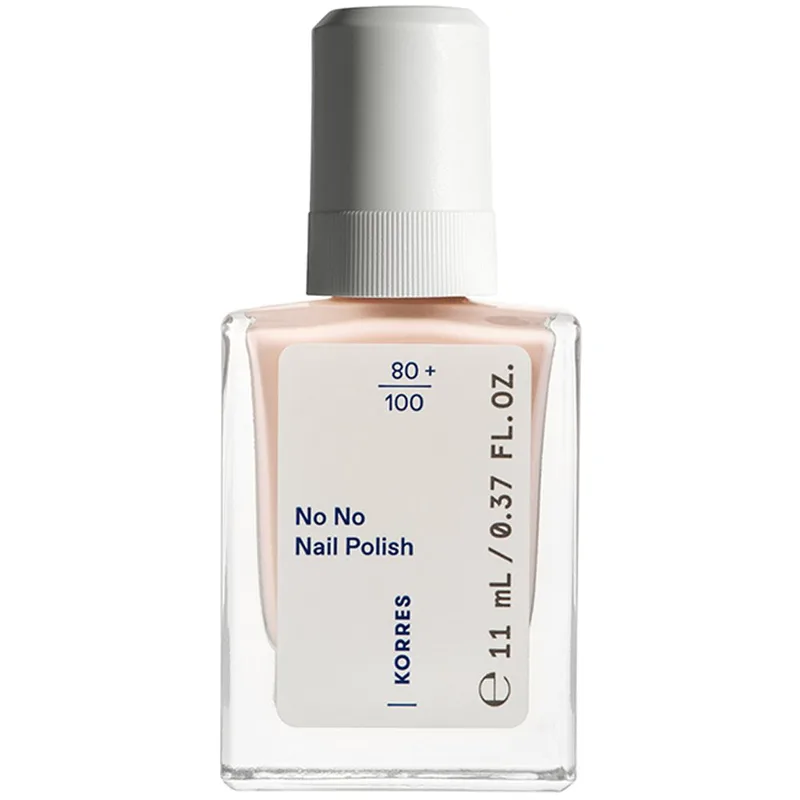 Korres No No Nail Polish Βερνίκι Νυχιών Υψηλής Φυσικής Περιεκτικότητας με Λάδι Αμυγδάλου 11ml - 20 Peach Blush