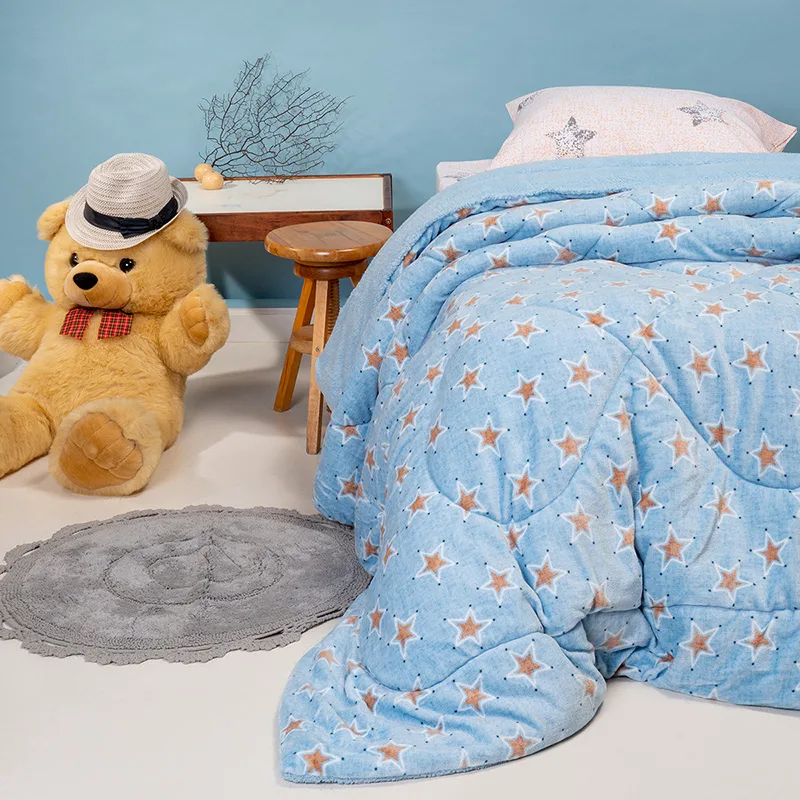 Κουβερτοπάπλωμα Μονό 160X220 Melinen Mini Stars Boy (160x220)