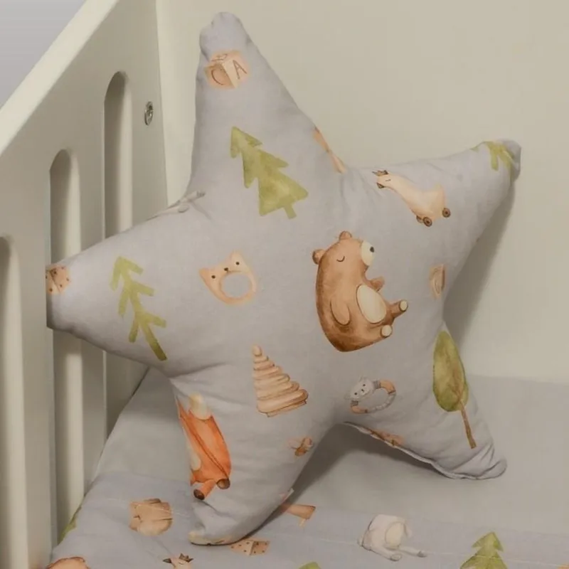 Μαξιλάρι Διακοσμητικό Αστέρι 37x37 cm Design 427 Oliver Baby