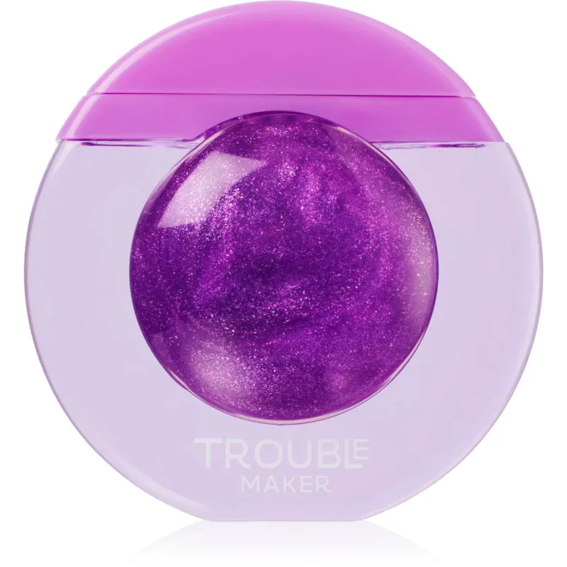 Trouble Maker Bubble Trouble Lip Gloss λιπ γκλος απόχρωση Morten Purple 12 ml