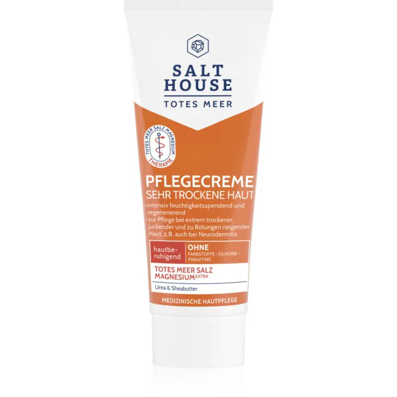 Salt House Dead Sea Therapy Care Cream περιποιητική κρέμα για πολύ ξηρό δέρμα 75 ml