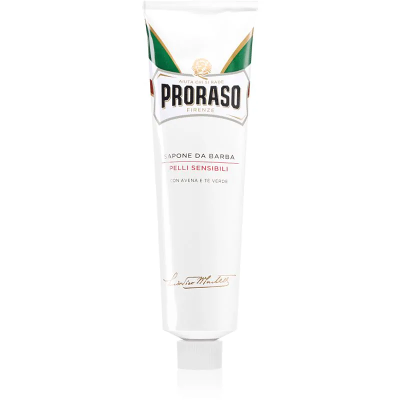 Proraso Sensitive Skin σαπούνι ξυρίσματος για ευαίσθητη επιδερμίδα σε σωλήνα 150 ml