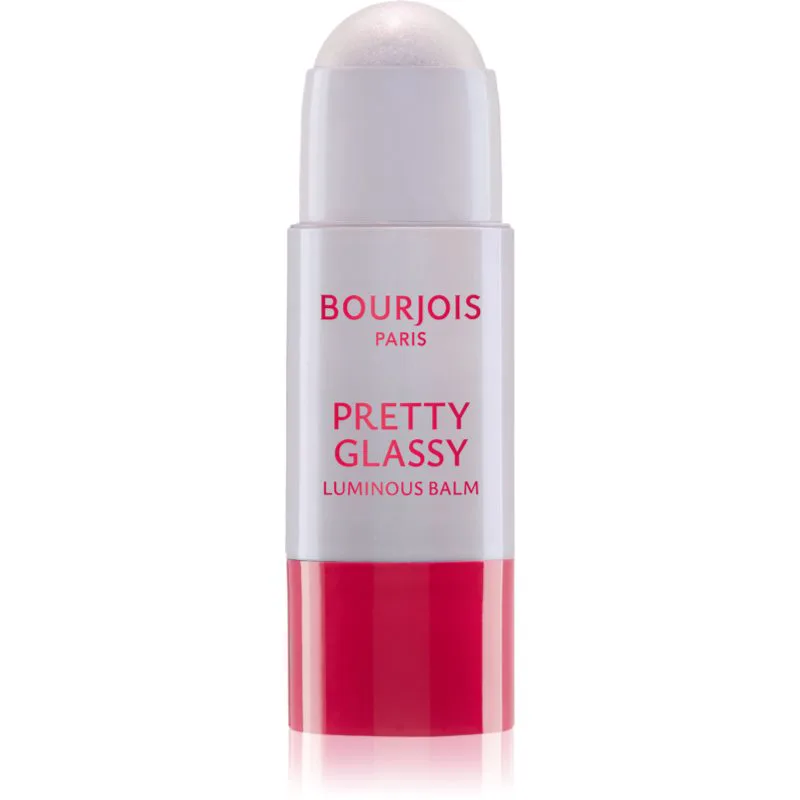 Bourjois Pretty Glassy πολυλειτουργικός φωτεισμός δέρματος απόχρωση 01 Lilac Fizz 5 γρ