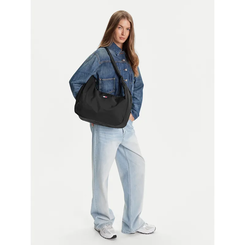Τσάντα Tommy Jeans Tjw Urban Large AW0AW17569 Μαύρο
