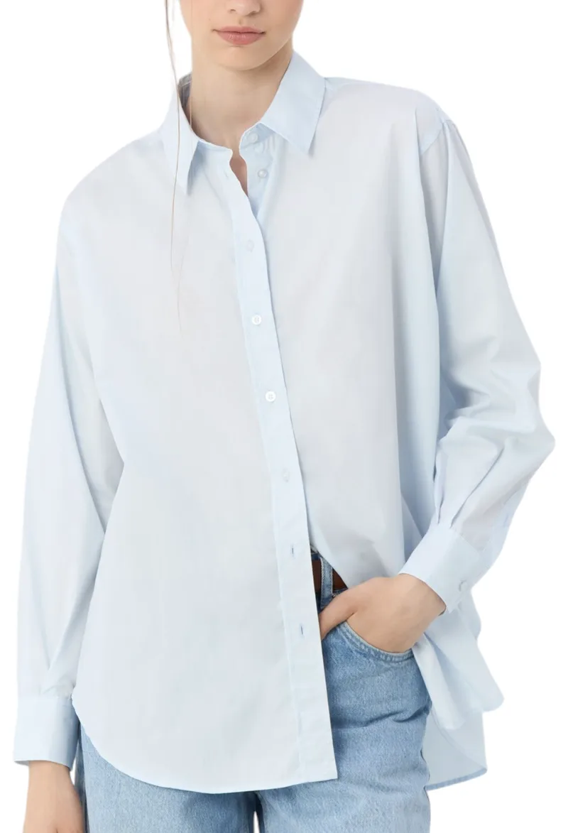 Πουκάμισο Μακρυμάνικο Mexx Joyce TU0401036W-Baby Blue Γυναικείο