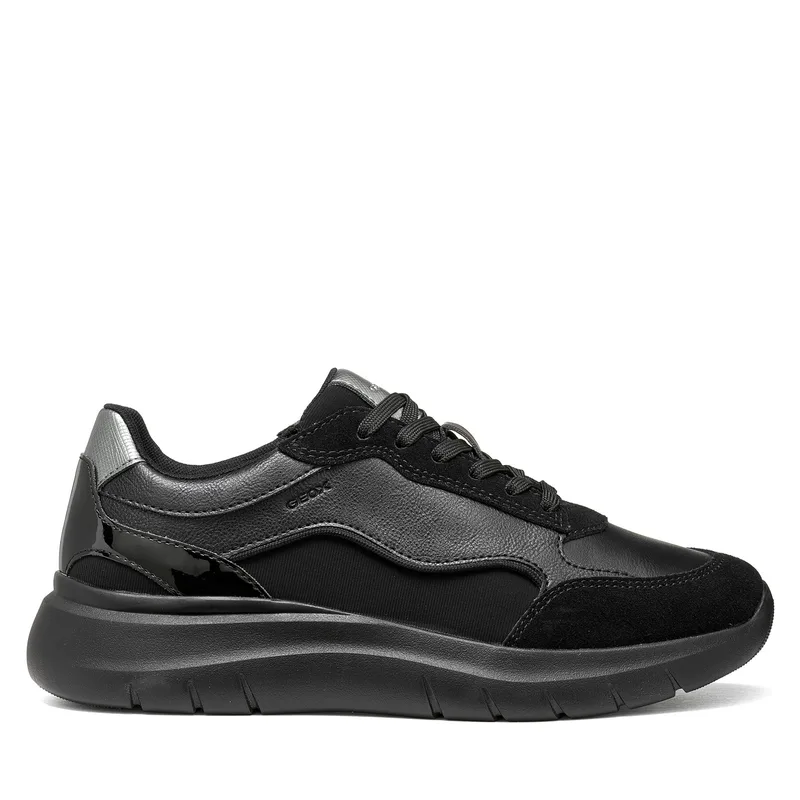 Αθλητικά Geox D Plummery D65YNA 5422 C9999 Μαύρο