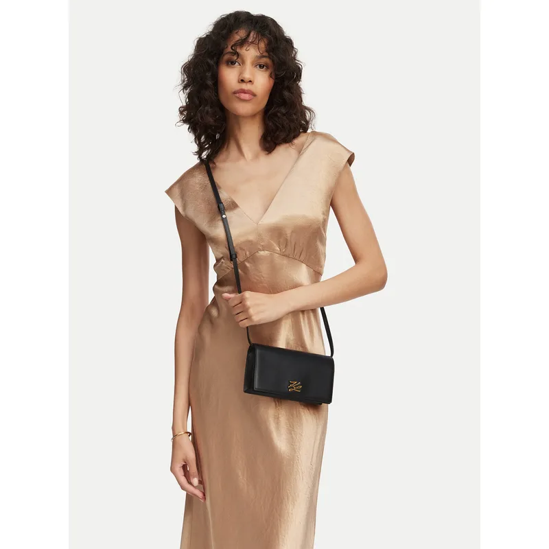 Τσάντα KARL LAGERFELD B2W30268 Μαύρο