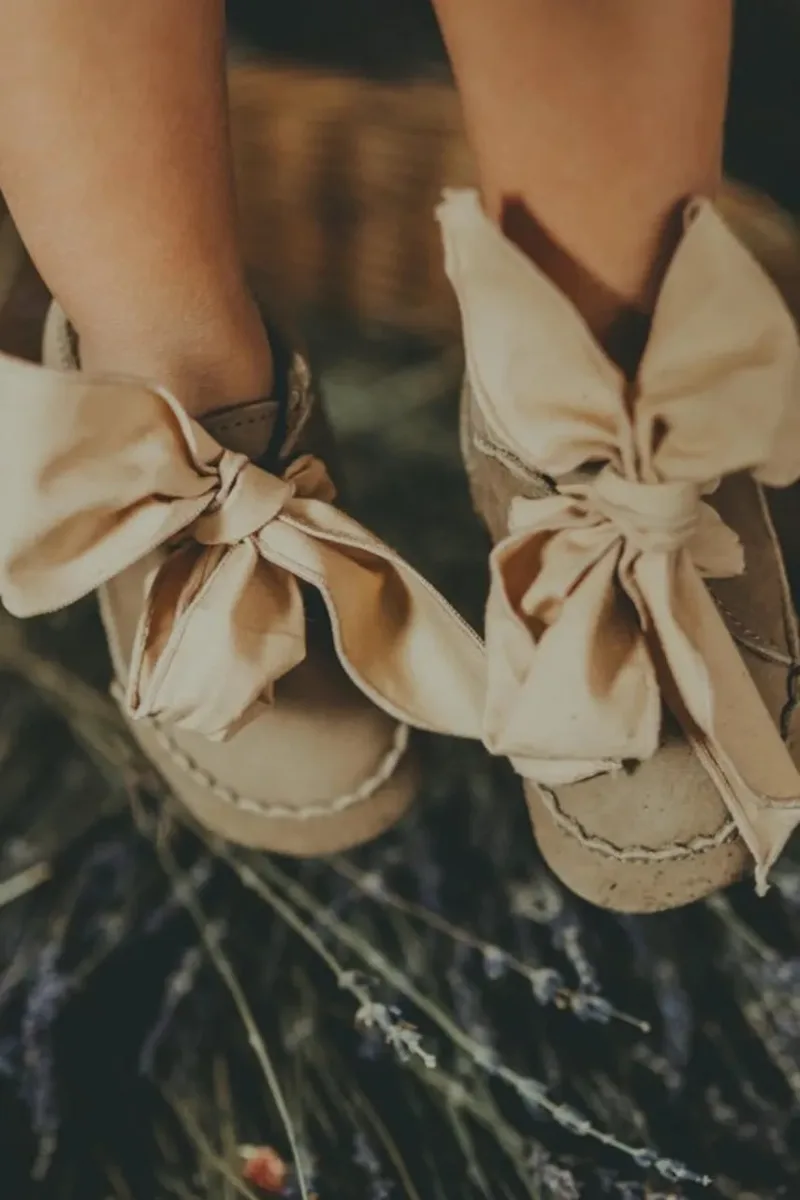 Δερμάτινα βρεφικά παπούτσια Donsje Lonny Sneakers