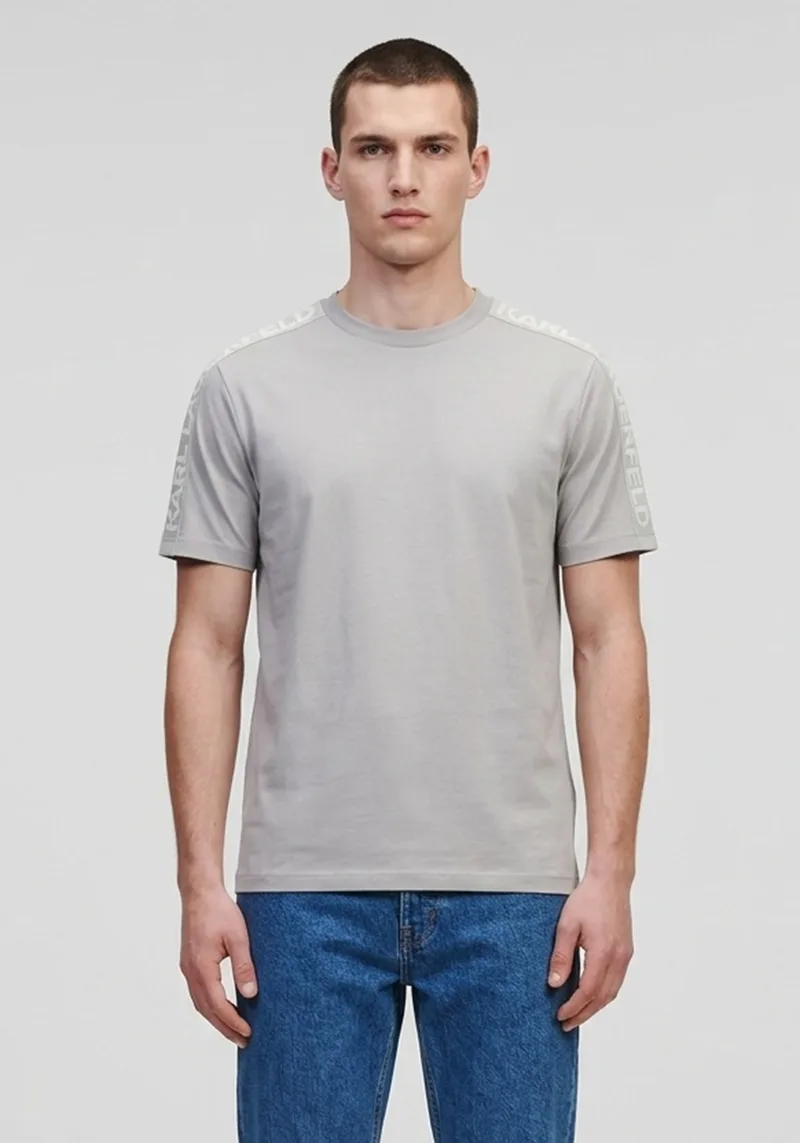 Karl Lagerfeld T Shirt Crewneck - 755048 562235 420 Khaki