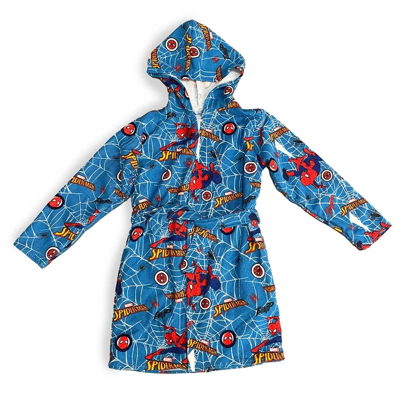 Παιδικό Μπουρνούζι Dimcol Spider-Man Sky Blue No04 No04