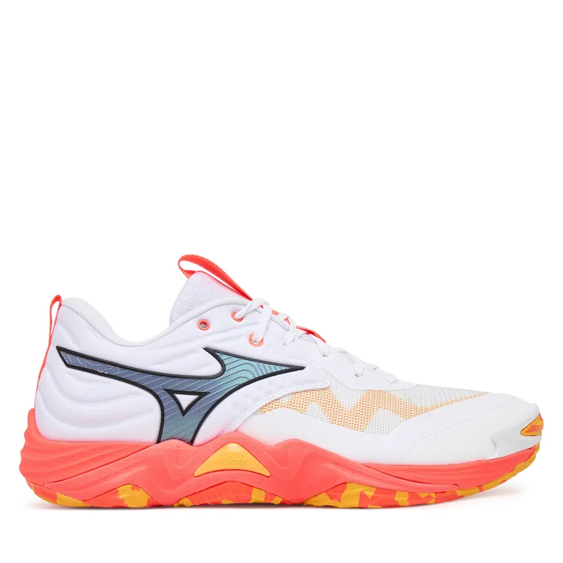 Παπούτσια Σάλας Mizuno Wave Momentum Elite V1GA2512 Πορτοκαλί