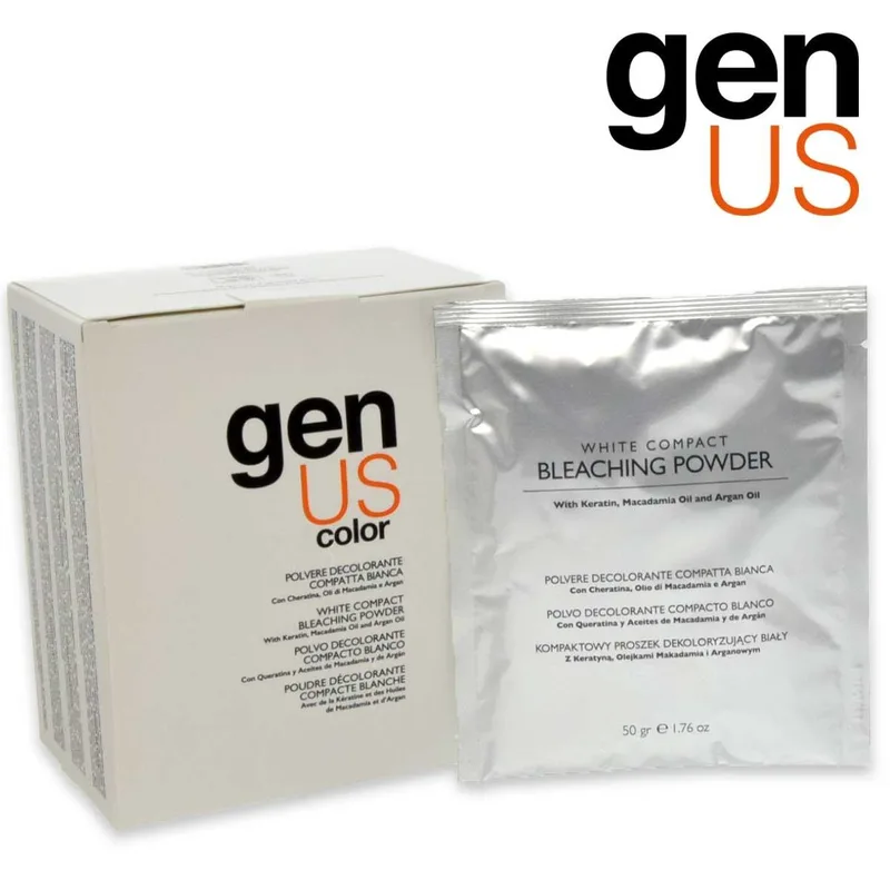 Compact bleaching powder Genus White 8x50gr
