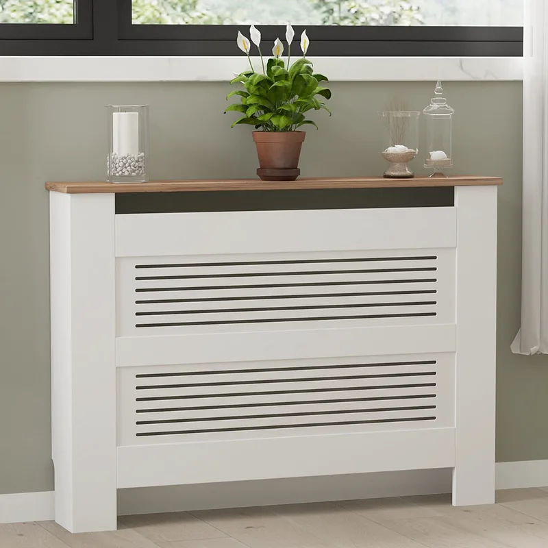 Κάλυμμα Καλοριφέρ Termora - Atlantic Pine, White 835Puq4701 (112x82x30 cm)