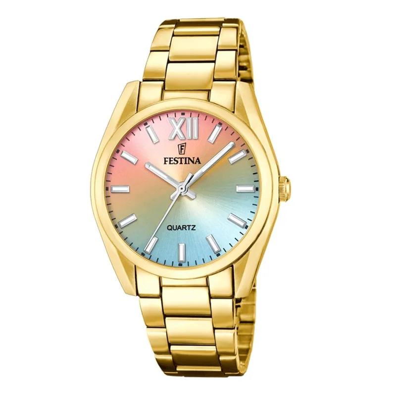 FESTINA Χρυσό Stainless Steel Bracelet F20640/7