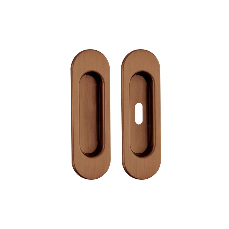 Χούφτες συρόμενης πόρτας Ζωγομετάλ 0303 Copper Aged (Ορείχαλκος) (Με Τρύπα)