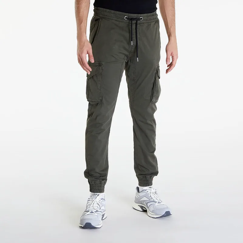Παντελόνια Alpha Industries Cotton Twill Jogger Grey/ Black L